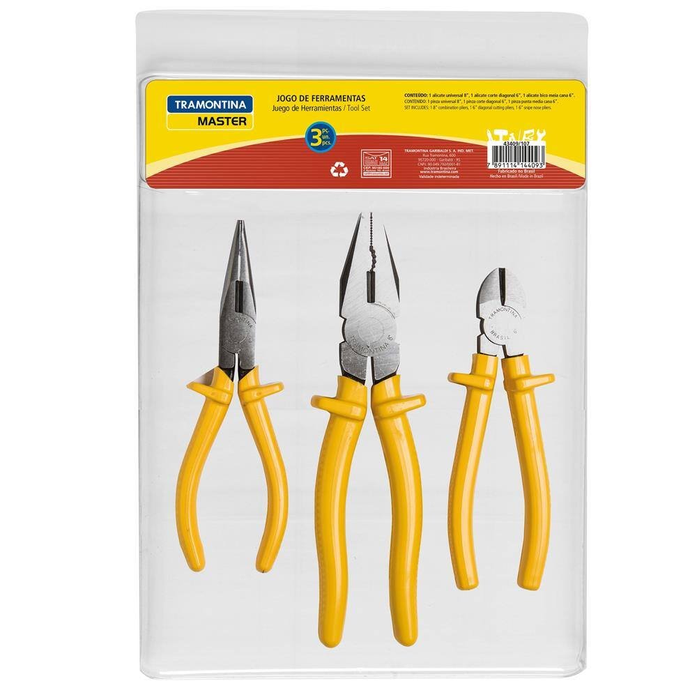 Kit de Ferramentas com 3 Peças - TRAMONTINA-43409/107 - Imagem 5