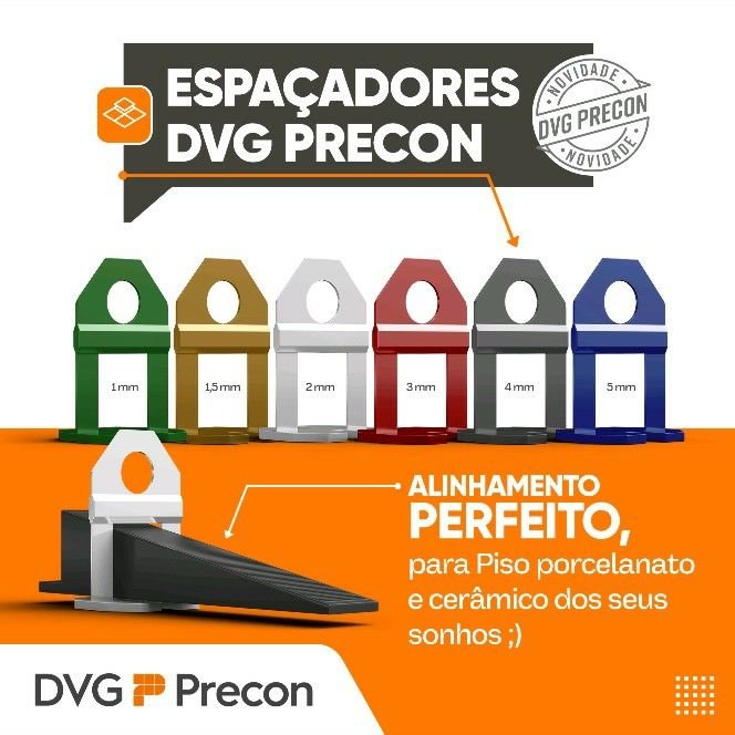 Sistema Nivelador De Revestimento - DVG Precon - Imagem 2