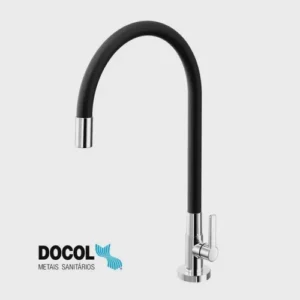 Torneira Cozinha Mesa Galiflex Chrome-Black Docol