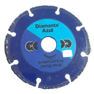 DISCO DIAMANTE AZUL MADEIRA PREMIUM GRAOS DE TUNGSTÊNIO