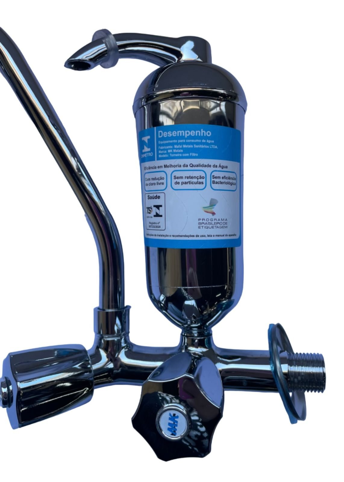 Torneira Bica Móvel Parede Com Filtro - Imagem 3