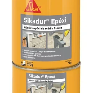 Adesivo Sikadur Epoxi Lata 1kg - Compound Da Sika
