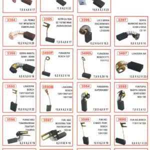 ESCOVAS DE CARVAO W-MAX