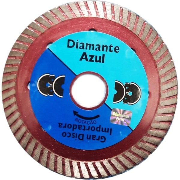 DISCO DIAMANTE AZUL TURBO PORCELANATO ESPECIAL 105MM