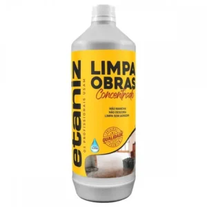 Limpa Obra Concentrado Etaniz 1 Litro - Incobrame